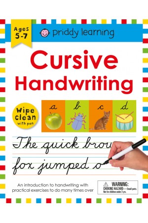 Wipe Clean Workbook Cursive Handwriting